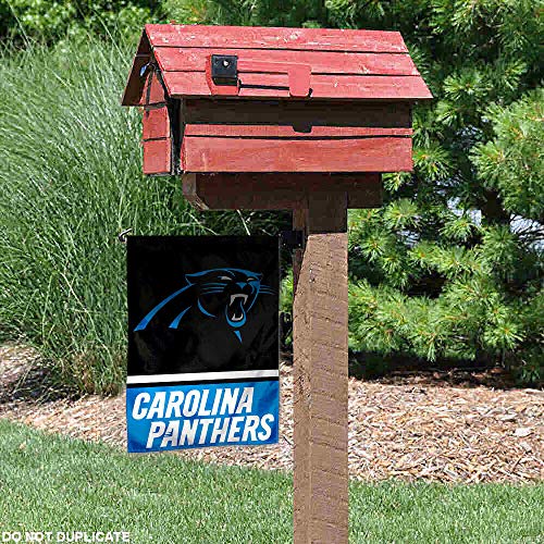 WinCraft Carolina Panthers Double Sided Garden Flag - 757 Sports Collectibles