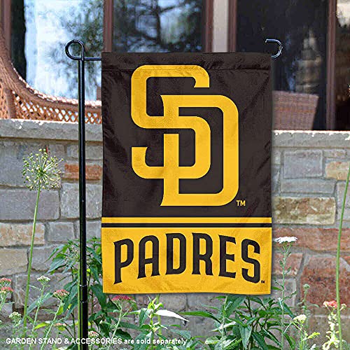 WinCraft San Diego Padres Double Sided Garden Flag - 757 Sports Collectibles