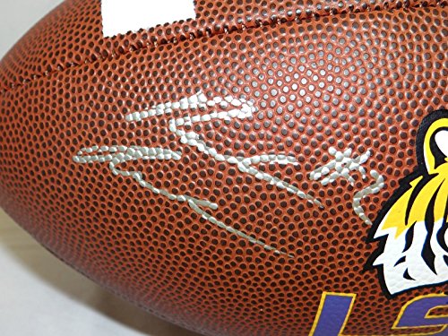 Rueben Randle Autographed LSU Tigers Wilson Logo Football- JSA Witnessed Auth - 757 Sports Collectibles
