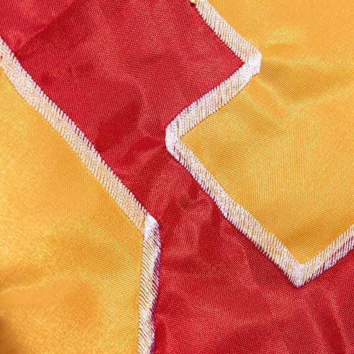 College Flags & Banners Co. USC Trojans Trojan Head Embroidered and Stitched Nylon Flag - 757 Sports Collectibles