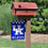 College Flags & Banners Co. Kentucky Wildcats Checkerboard Garden Flag - 757 Sports Collectibles