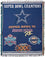 NORTHWEST NFL Dallas Cowboys Woven Tapestry Throw Blanket, 48" x 60", Commemorative - 757 Sports Collectibles