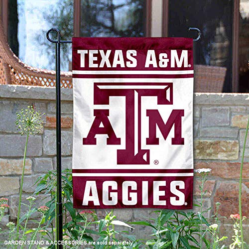 College Flags & Banners Co. Texas A&M Aggies Garden Flag - 757 Sports Collectibles
