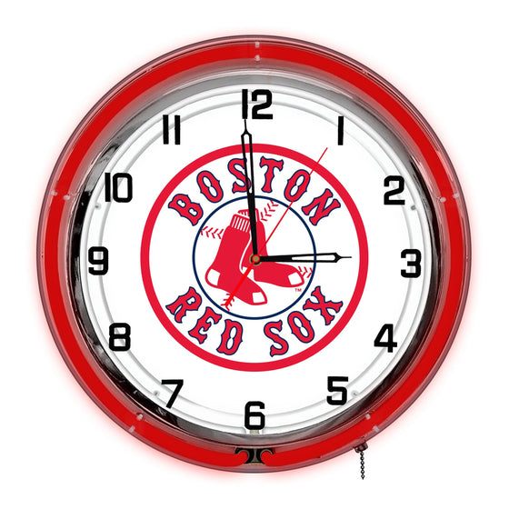 Boston Red Sox 18" Neon Clock