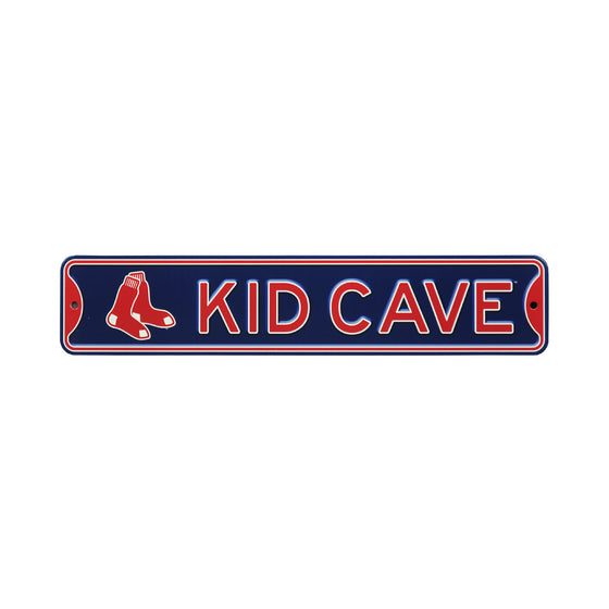 Boston Red Sox  Steel Kid Cave Sign