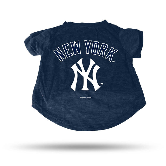 New York Yankees Pet Tee Shirt Size S (CDG) - 757 Sports Collectibles
