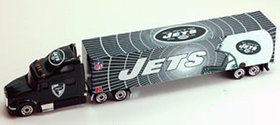 New York Jets 1:80 2011 Tractor Trailer - 757 Sports Collectibles