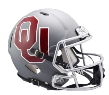 Oklahoma Sooners Riddell AMP Alternative Speed Mini Helmet