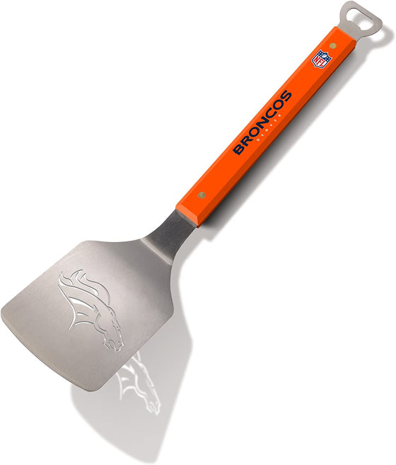 YouTheFan NFL 18" Stainless Steel Sportula (Spatula) with Bottle Opener (Denver Broncos)