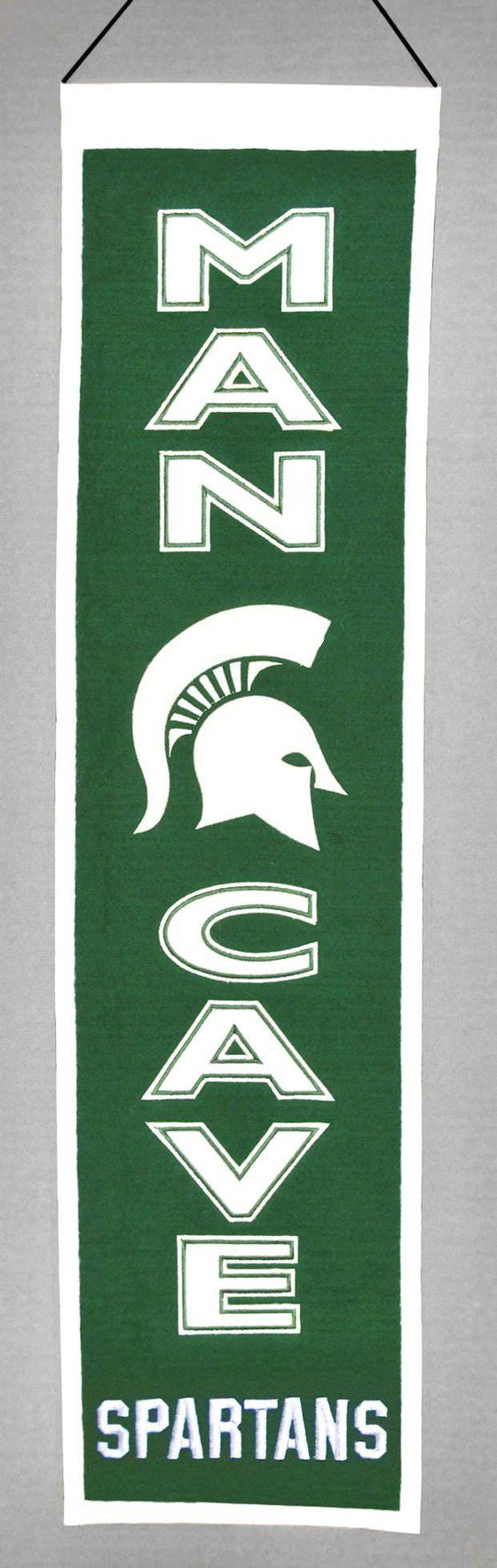 Michigan State Spartans Banner Wool Man Cave (CDG) - 757 Sports Collectibles