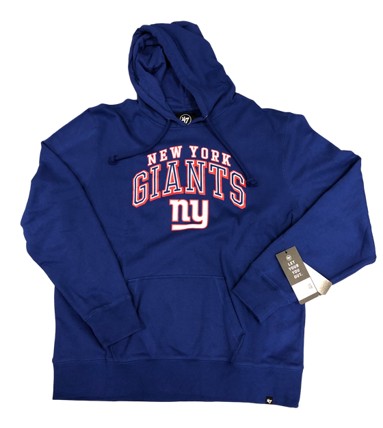 NEW YORK GIANTS '47 Hoodie Sweatshirt Script - Double Extra Large - 2XL - 757 Sports Collectibles