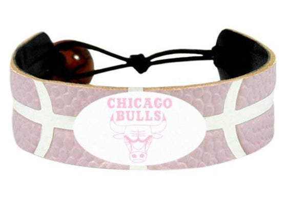 Chicago Bulls Bracelet Pink Basketball CO - 757 Sports Collectibles