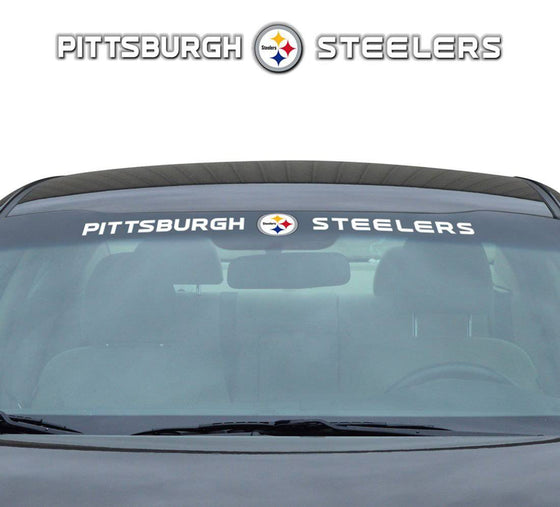 Pittsburgh Steelers Decal 35x4 Windshield (CDG) - 757 Sports Collectibles