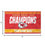 Rico Industries NFL Football Kansas City Chiefs 2024 Super Bowl LVIII Champions Personalized - Custom 3' x 5' Banner Flag - Made in The USA - Indoor or Outdoor Décor - 757 Sports Collectibles