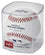 Rawlings Official 2021 Baseball of Major League Baseball (MLB), with Display Case (ROMLB-R), White/Red/Navy - 757 Sports Collectibles