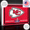 Team Sports America NFL Kansas City Chiefs Superbowl 58 Championship LED Sign | Free-Standing Desk Night Light | Made in The USA | Football Fan Décor for Office, Living, Game or Bedroom - 757 Sports Collectibles