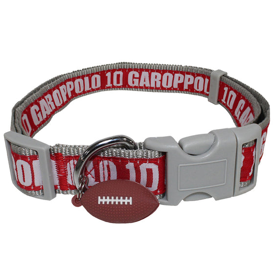 Jimmy Garopplo San Francisco 49ers Dog Collar by Pets First