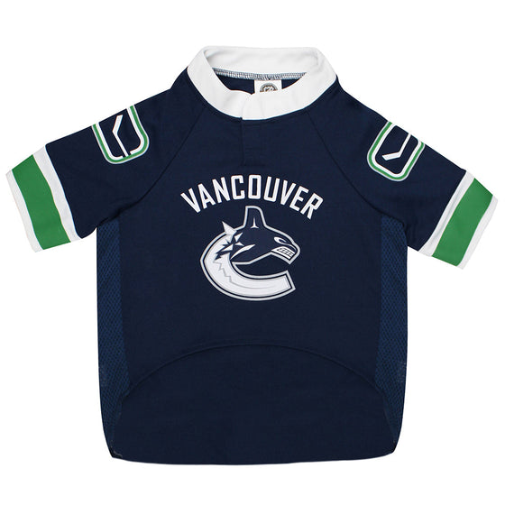 Vancouver Canucks Dog Jersey by Pets First - 757 Sports Collectibles