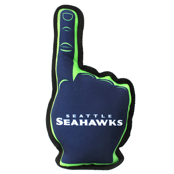 Seattle Seahawks #1 Fan Pet Toy by Pets First - 757 Sports Collectibles