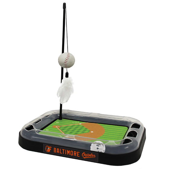 Baltimore Orioles Baseball Cat Scratcher Toy by Pets First