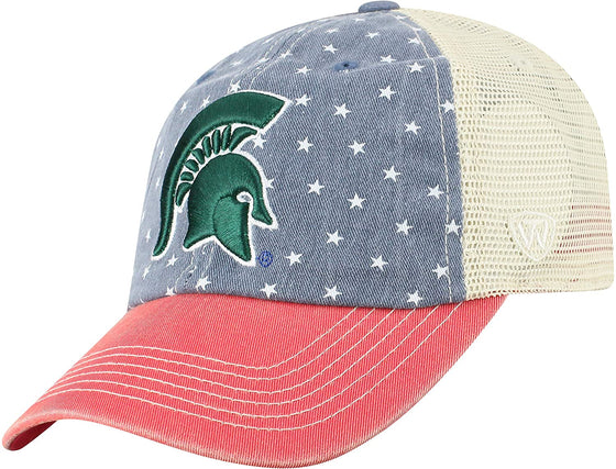 Top of the World Men's Adjustable Freedom Icon Hat (Michigan State Spartans)