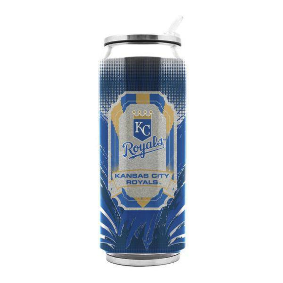 Kansas City Royals Stainless Steel Thermo Can - 16.9 ounces (CDG) - 757 Sports Collectibles