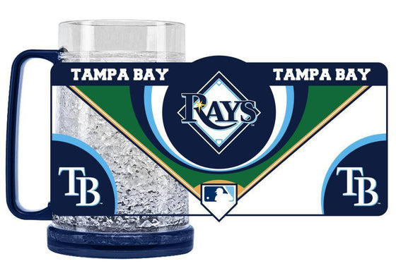 Tampa Bay Rays Mug Crystal Freezer Style Special Order (CDG) - 757 Sports Collectibles