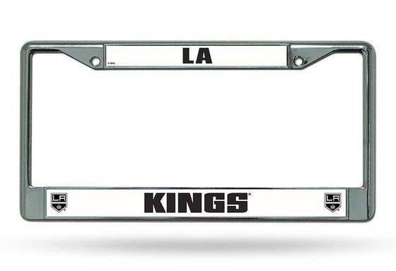 Los Angeles Kings Chrome License Plate Frame (CDG) - 757 Sports Collectibles