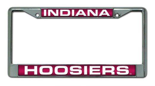 Indiana Hoosiers Laser Cut License Plate Frame (CDG) - 757 Sports Collectibles