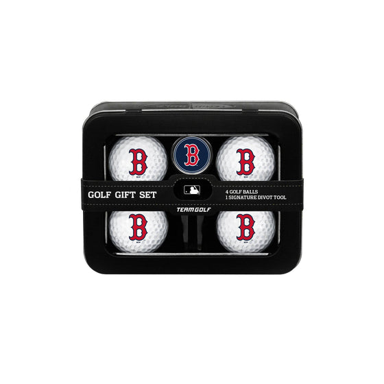 Boston Red Sox 4 Golf Ball And Divot Tool Set - 757 Sports Collectibles
