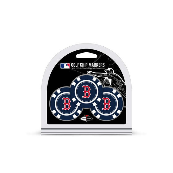 Boston Red Sox 3 Pack Golf Chip Ball Markers - 757 Sports Collectibles