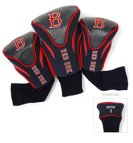 Boston Red Sox 3 Pack Contour Head Covers - 757 Sports Collectibles