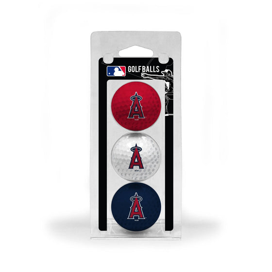 Los Angeles Angels 3 Golf Ball Pack - 757 Sports Collectibles