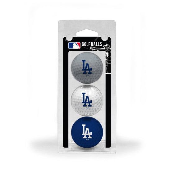 Los Angeles Dodgers 3 Golf Ball Pack - 757 Sports Collectibles