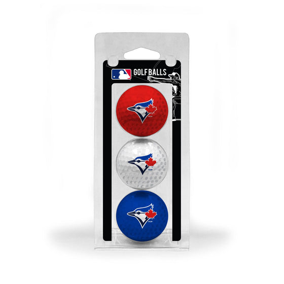 Toronto Blue Jays 3 Golf Ball Pack - 757 Sports Collectibles