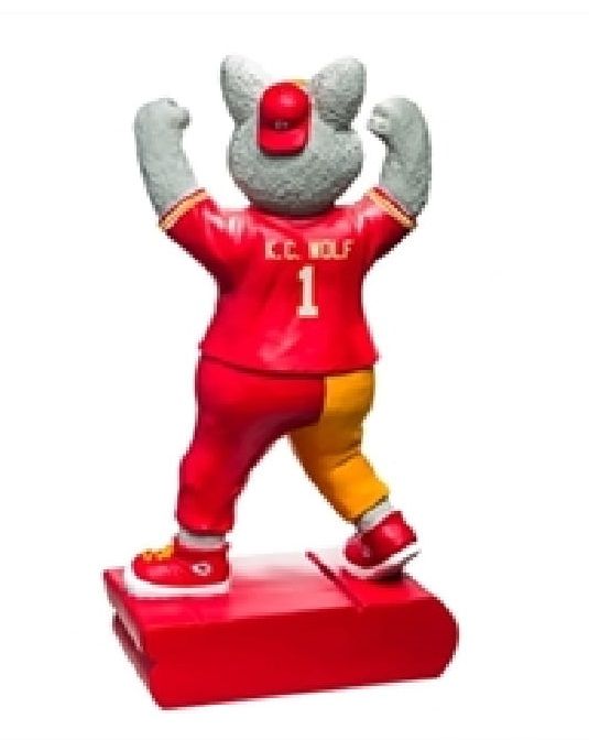 Preorder - NFL Kansas City Chiefs 12" Mascot Statue - Ships in August