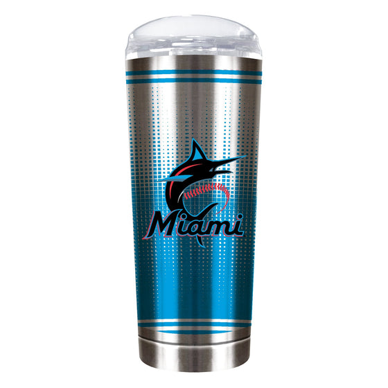 Miami Marlins 18 oz. ROADIE Tumbler with Wraparound Graphics