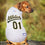 Oakland Athletics Dog Jersey - White Pets First - 757 Sports Collectibles