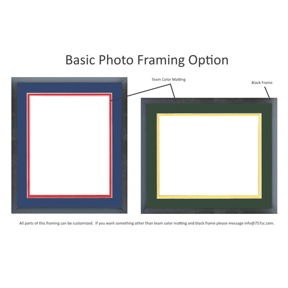 Basic Framing for 11x14 Photo - 757 Sports Collectibles