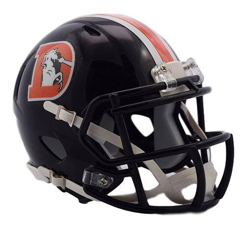 NFL Denver Broncos 2016 Color Rush Speed Mini Helmet - 757 Sports Collectibles
