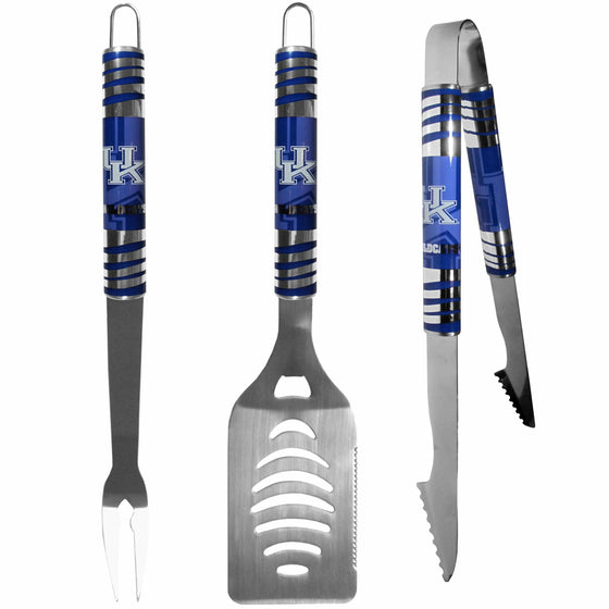 Kentucky Wildcats 3 pc Tailgater BBQ Set (SSKG) - 757 Sports Collectibles