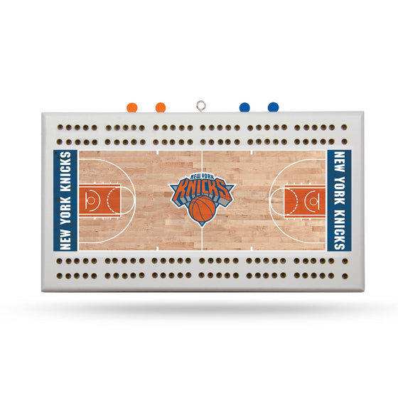 NEW YORK KNICKS FIELD CRIBBAGE BOARD (Rico) - 757 Sports Collectibles