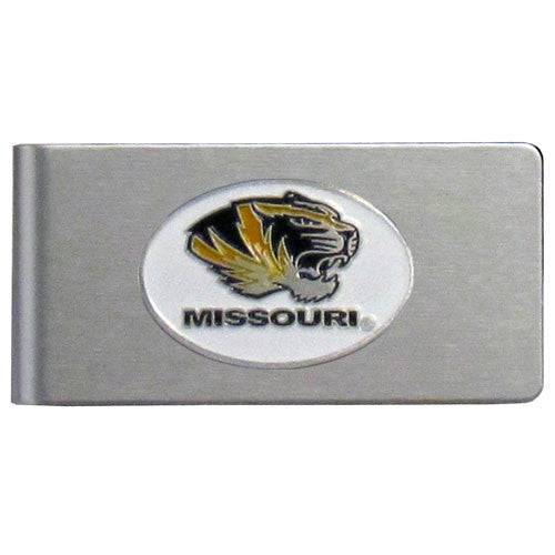 Missouri Tigers Brushed Metal Money Clip (SSKG) - 757 Sports Collectibles