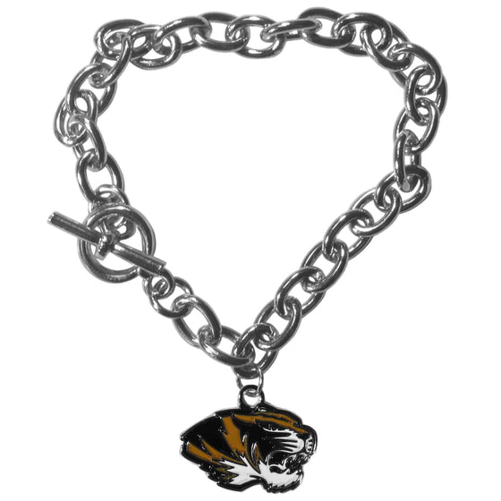 Missouri Tigers Charm Chain Bracelet (SSKG) - 757 Sports Collectibles