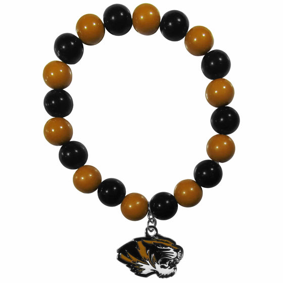 Missouri Tigers Fan Bead Bracelet (SSKG) - 757 Sports Collectibles