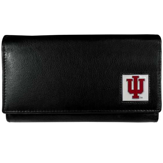 Indiana Hoosiers Leather Women's Wallet (SSKG) - 757 Sports Collectibles