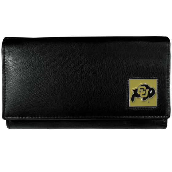 Colorado Buffaloes Leather Women's Wallet (SSKG) - 757 Sports Collectibles