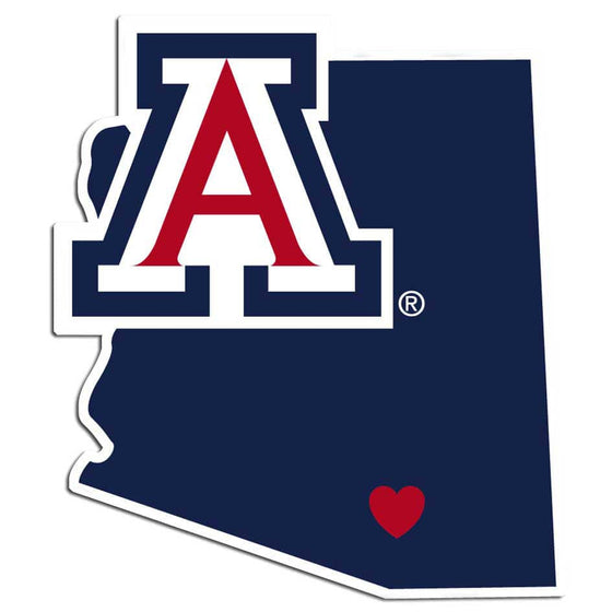 Arizona Wildcats Home State Decal (SSKG) - 757 Sports Collectibles