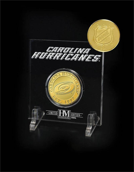 Carolina Hurricanes Bronze Coin Keychain (HM) - 757 Sports Collectibles