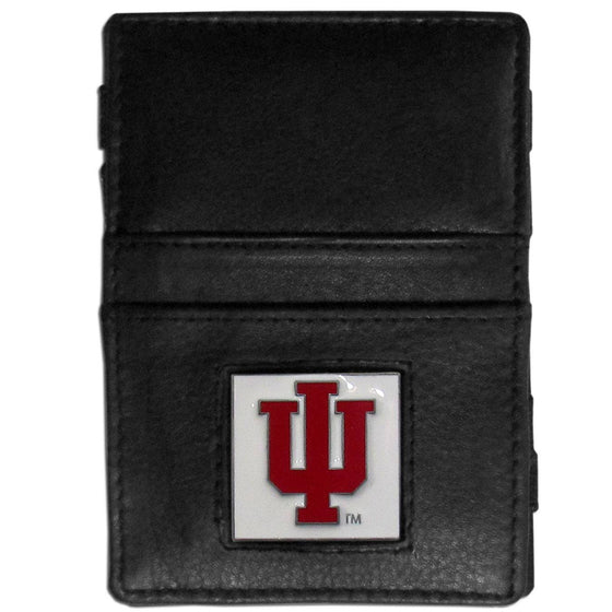 Indiana Hoosiers Leather Jacob's Ladder Wallet (SSKG) - 757 Sports Collectibles